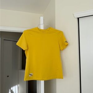 Tracksmith T-shit Women’s, Size Small,  Yellow